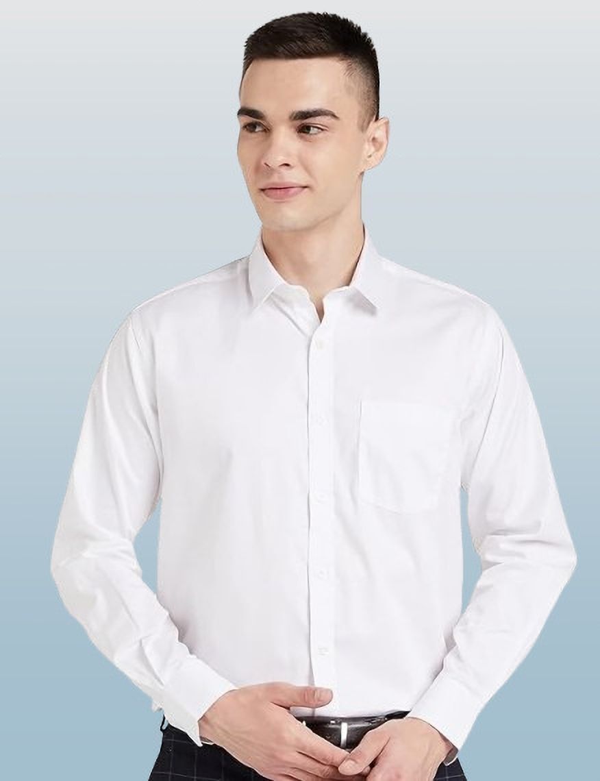 tryology Men Regular Fit Solid Spread Collar Casual Shirt-picture-18