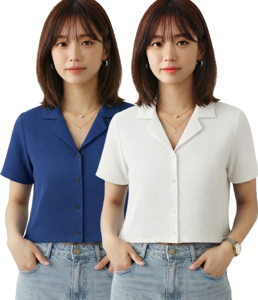 diaz Women Regular Fit Solid Spread Collar Casual Shirt-picture-13