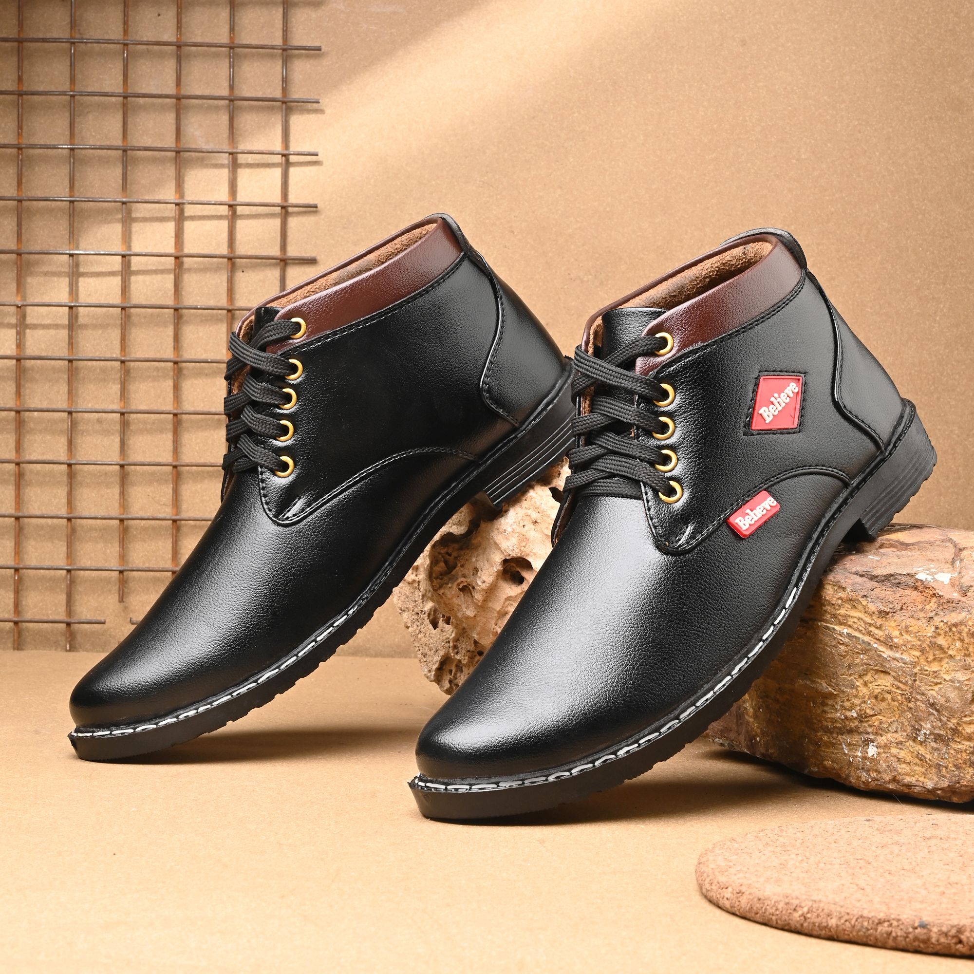 believe formal shoes party shoes men party shoes Boots For Men-picture-17