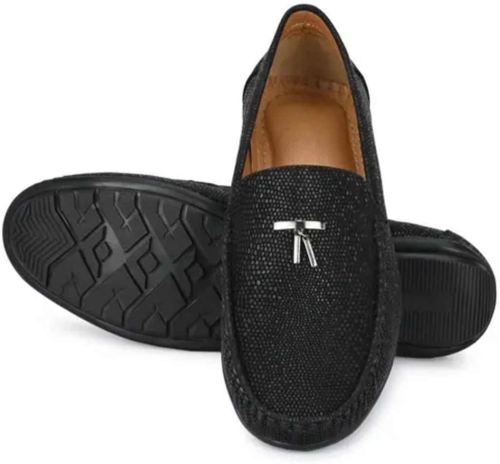 BLACK_DOT FORMAL PARTY WAER SHOES FOR MEN Loafers For Men-image-20