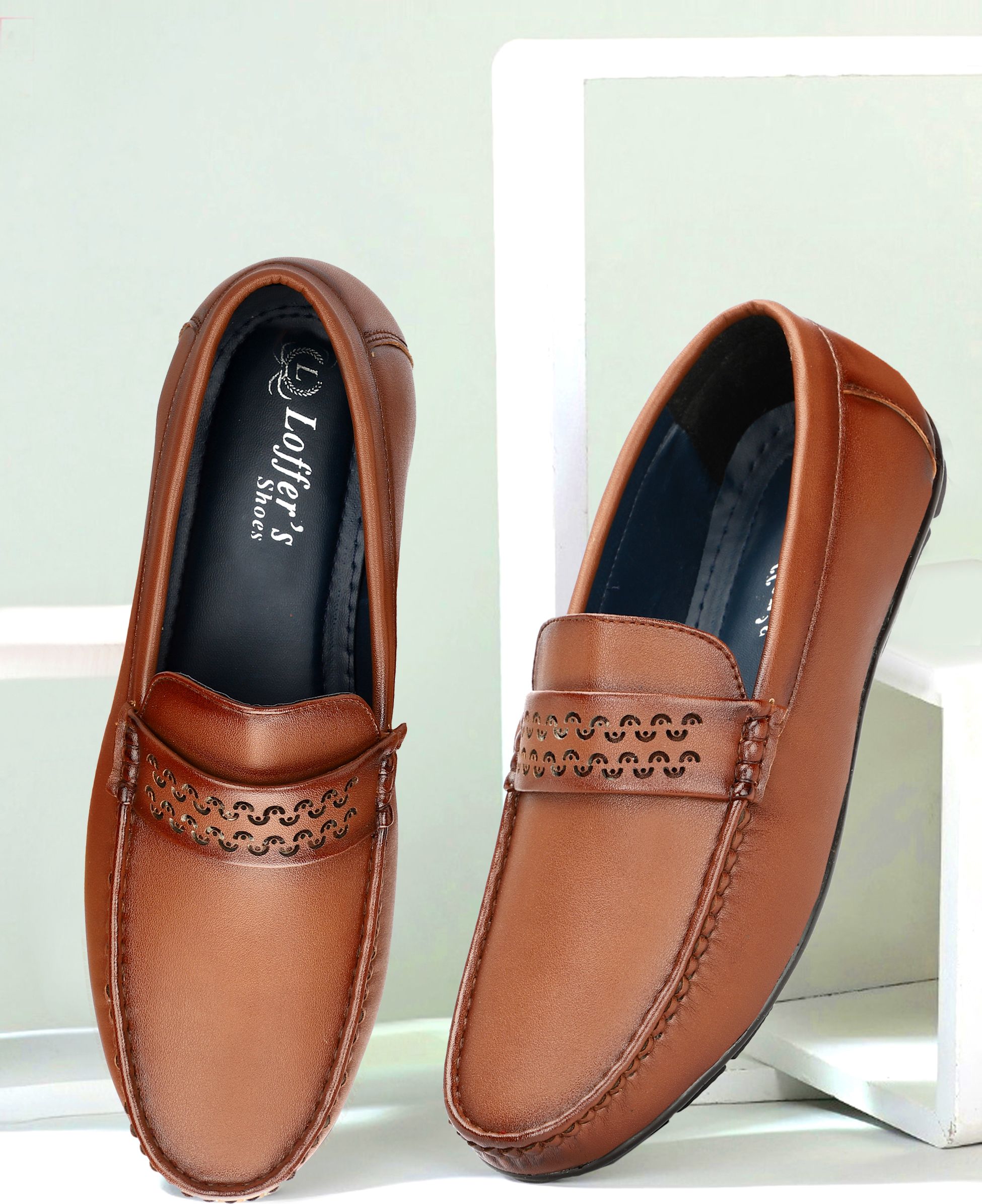 Non-Lacing Casual Shoes - Ideal for Office & Wedding Wear Slip-On Loafers For Men-image-10