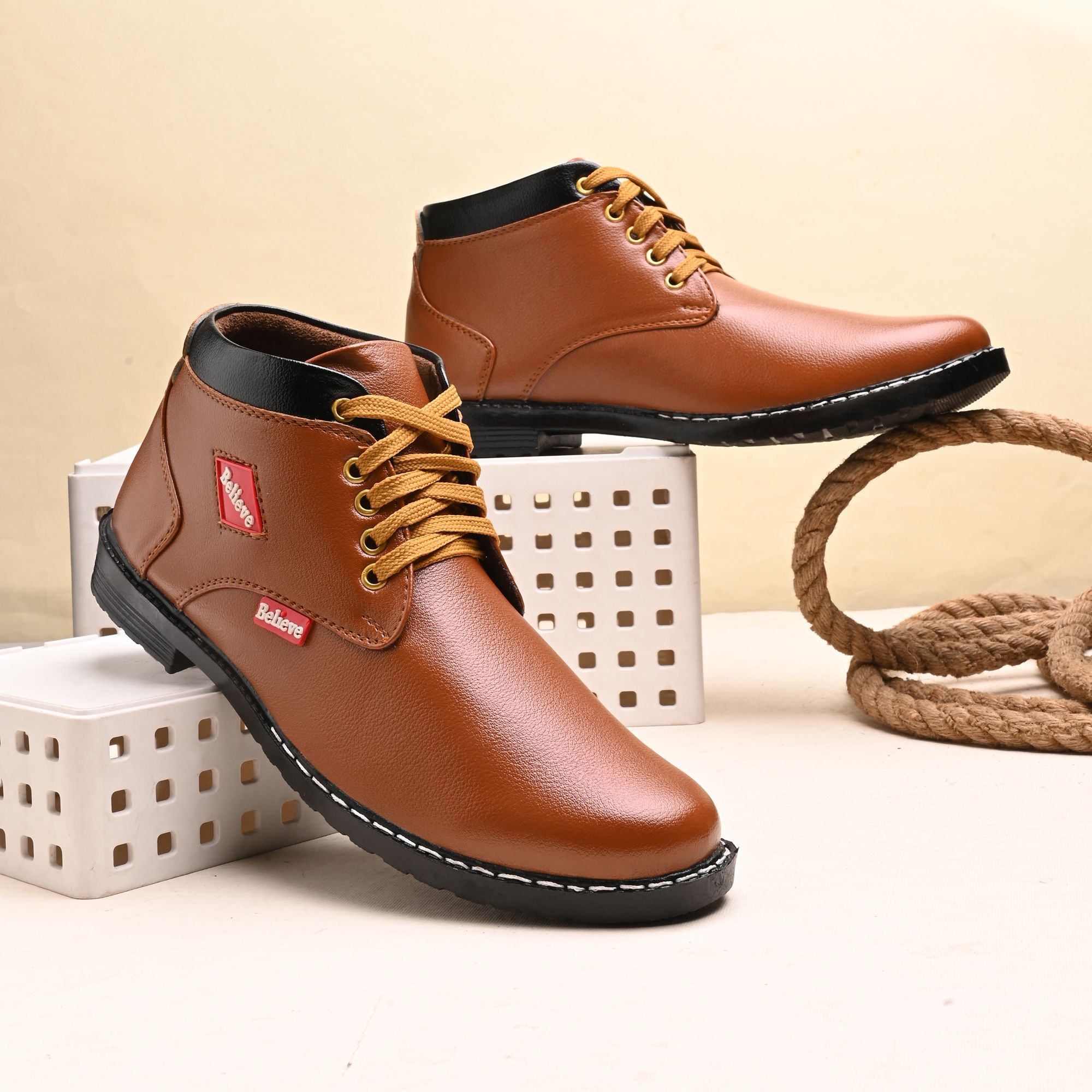 believe formal shoes party shoes men party shoes Boots For Men-picture-29
