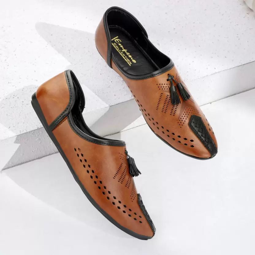faxian Trendy/ Lightweight & Ethnic Mojaris For Men-picture-22