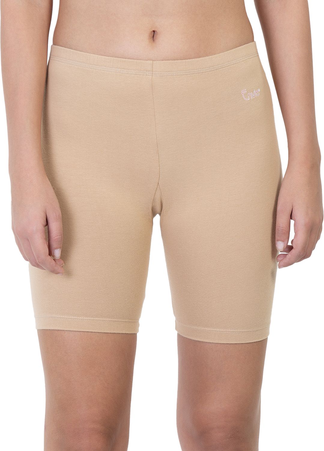 envie Solid Women Beige Cycling Shorts-picture-13