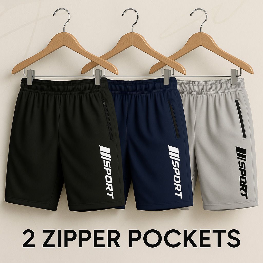 Graphic Print Men Multicolor Basic Shorts