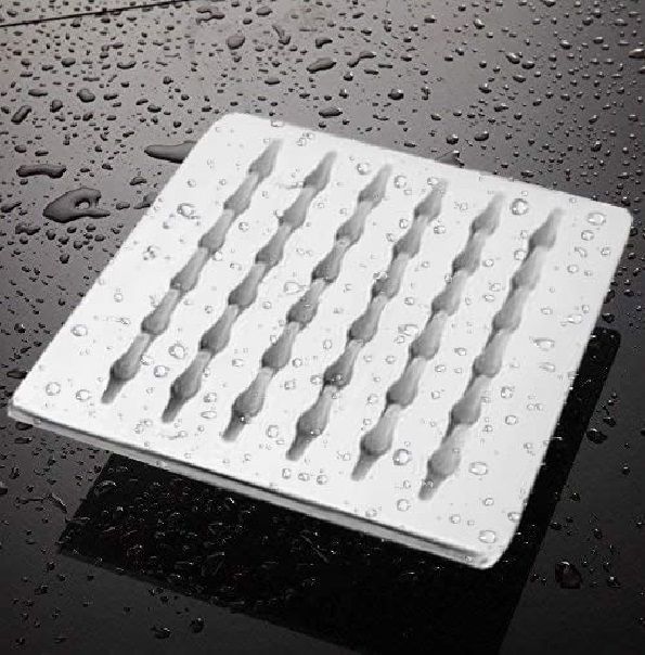 bathbliss 4x4 Inches S.S Ultra Slim Shower Head Only (Pack of 1) Fixed Mount-picture-14