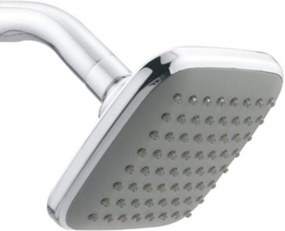 4x4 Inches Square Overhead Shower For Bathroom ST Fixed Mount-image-5