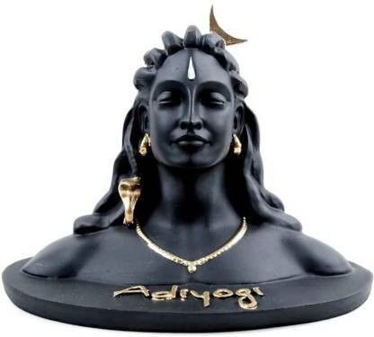 Adiyogi God Bhagwan Shiv Ji Shiv Ji Dhyan Shiv Decorative Showpiece - 8 cm-image-10