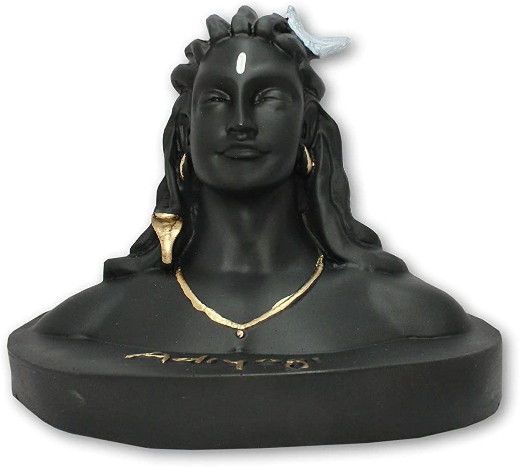 Adiyogi God Adiyogi Bhagwan Shiv Ji Shiv Ji Dhyan Shiv Decorative Showpiece - 8 cm-image-9