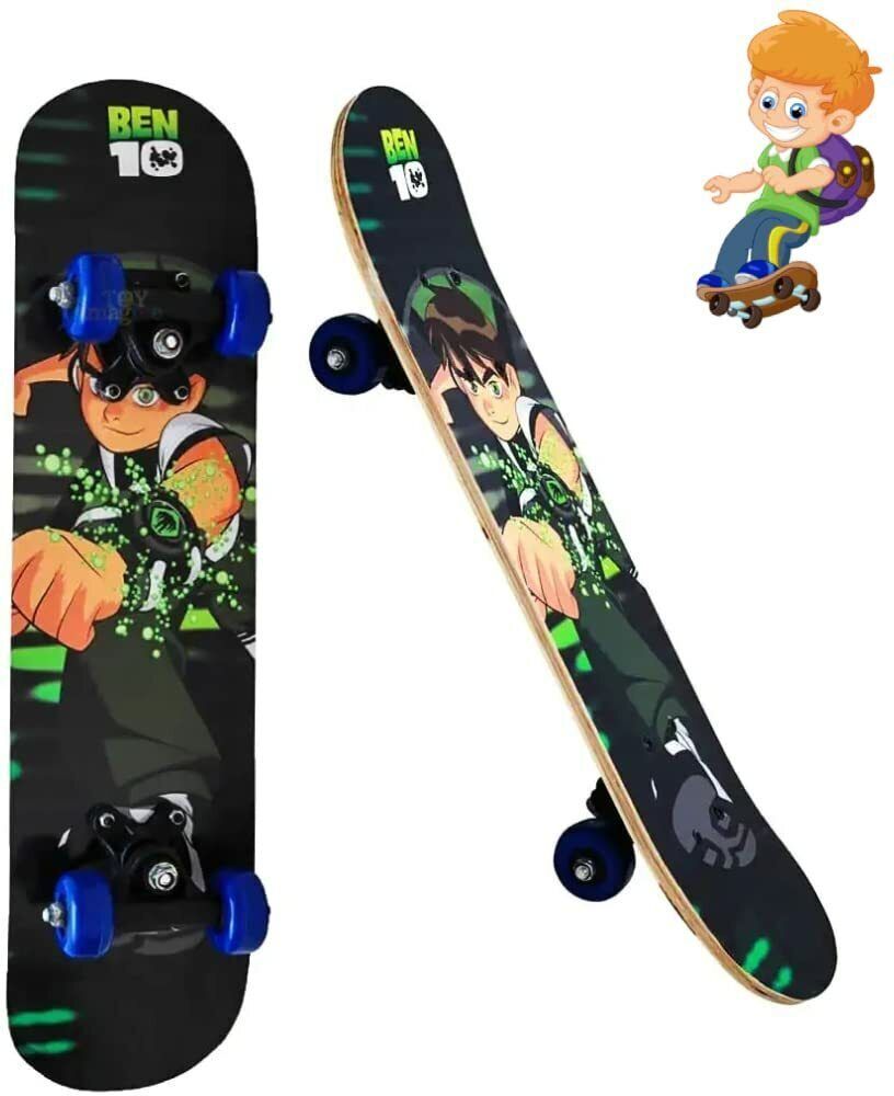 s.v.enterprises Special Cartoon Skateboard Duty Board With high Speed 4 Tires for Kids Motorized Skateboard-picture-40