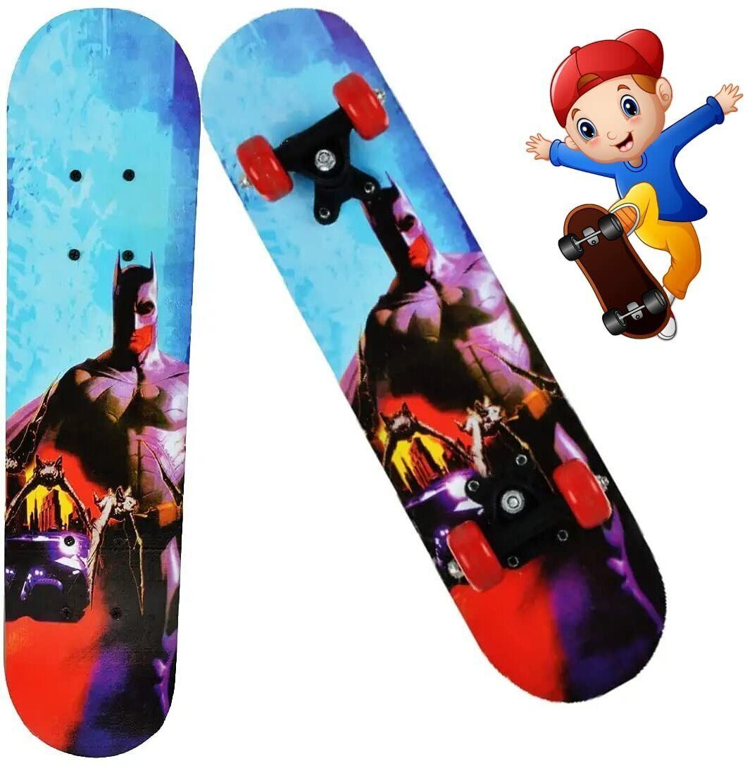 SuperHero Bats Skateboard for Beginners or Professional Mini Skateboard Motorized Skateboard-image-38