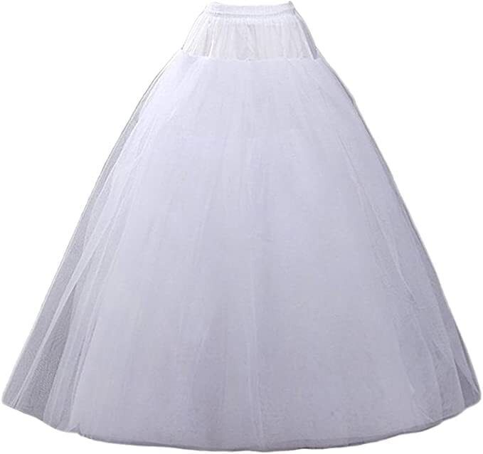 Women Solid A-line White Skirt