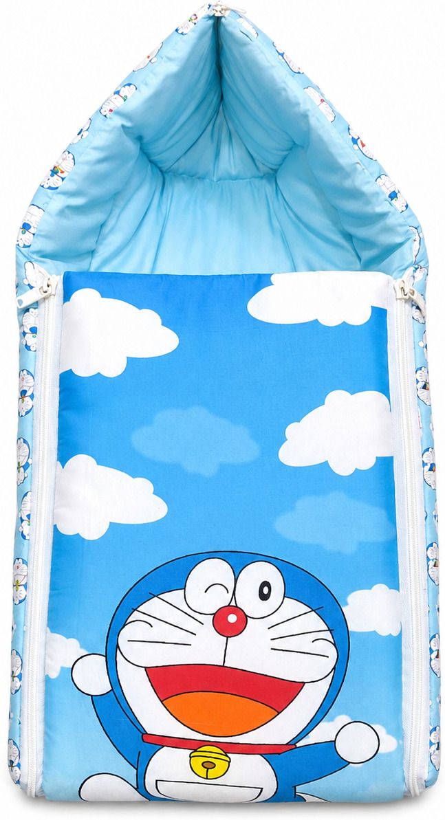 kajaru Cotton Printed 3-in-1 Baby Sleeping Bag & Carry Nest | 0–6 Months, Unisex Sleeping Bag-picture-28