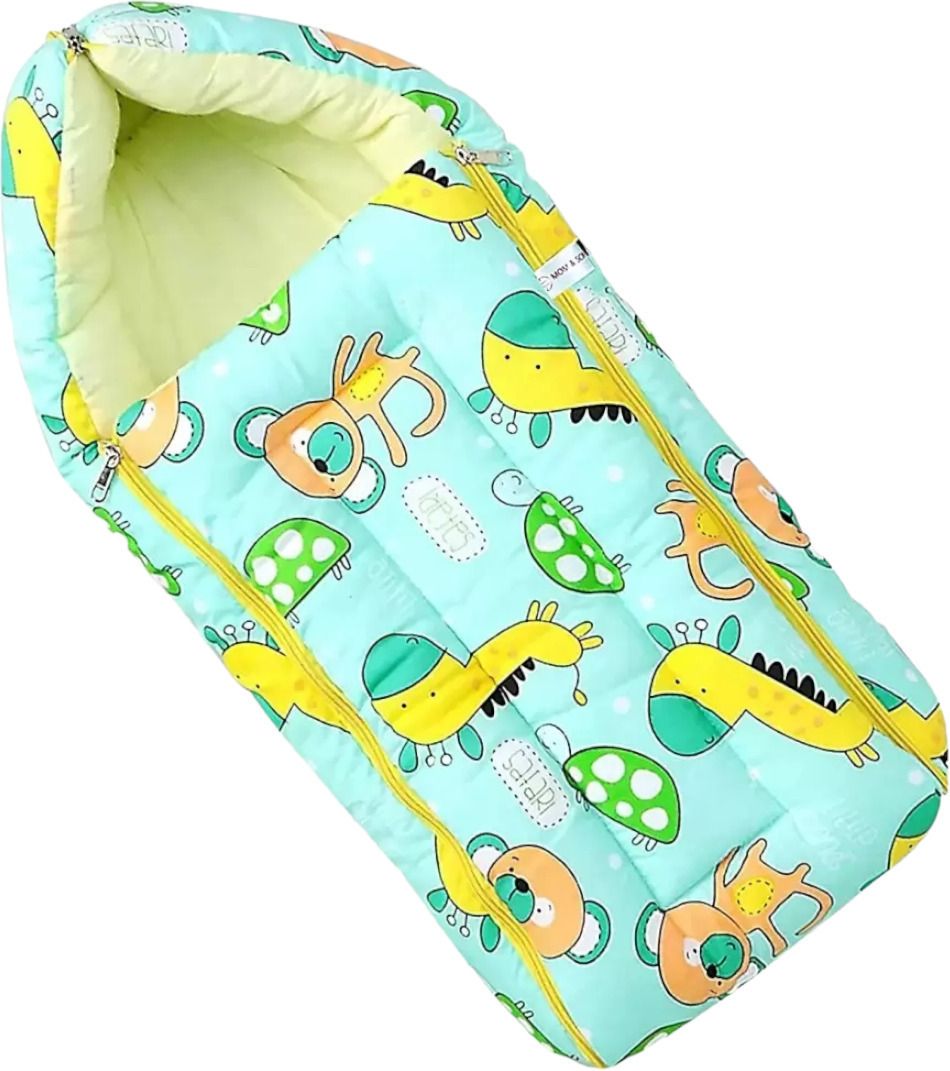 Sleeping Bag, Baby Bed, & Carry Nest, Cotton Baby Bedding for New Born Standard Crib