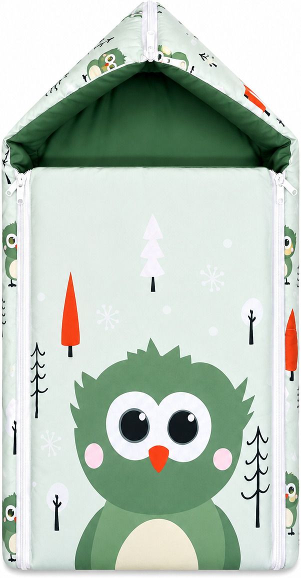kajaru Cotton Printed 3-in-1 Baby Sleeping Bag & Carry Nest | 0–6 Months Sleeping Bag-picture-26