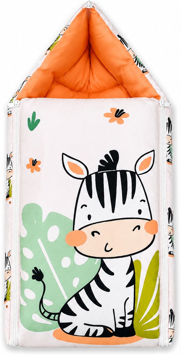 kajaru Cotton Printed 3-in-1 Baby Sleeping Bag & Carry Nest | 0–6 Months, Unisex Sleeping Bag-picture-16