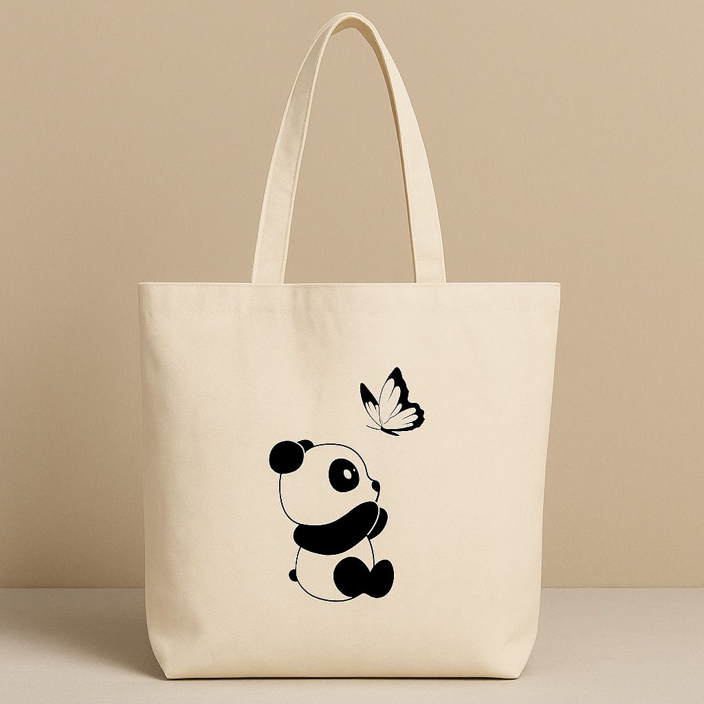 a i choice White Women Tote Casual Cotton Tote Bag for Women | Strong Canvas Shopping Bag with Handles-picture-17