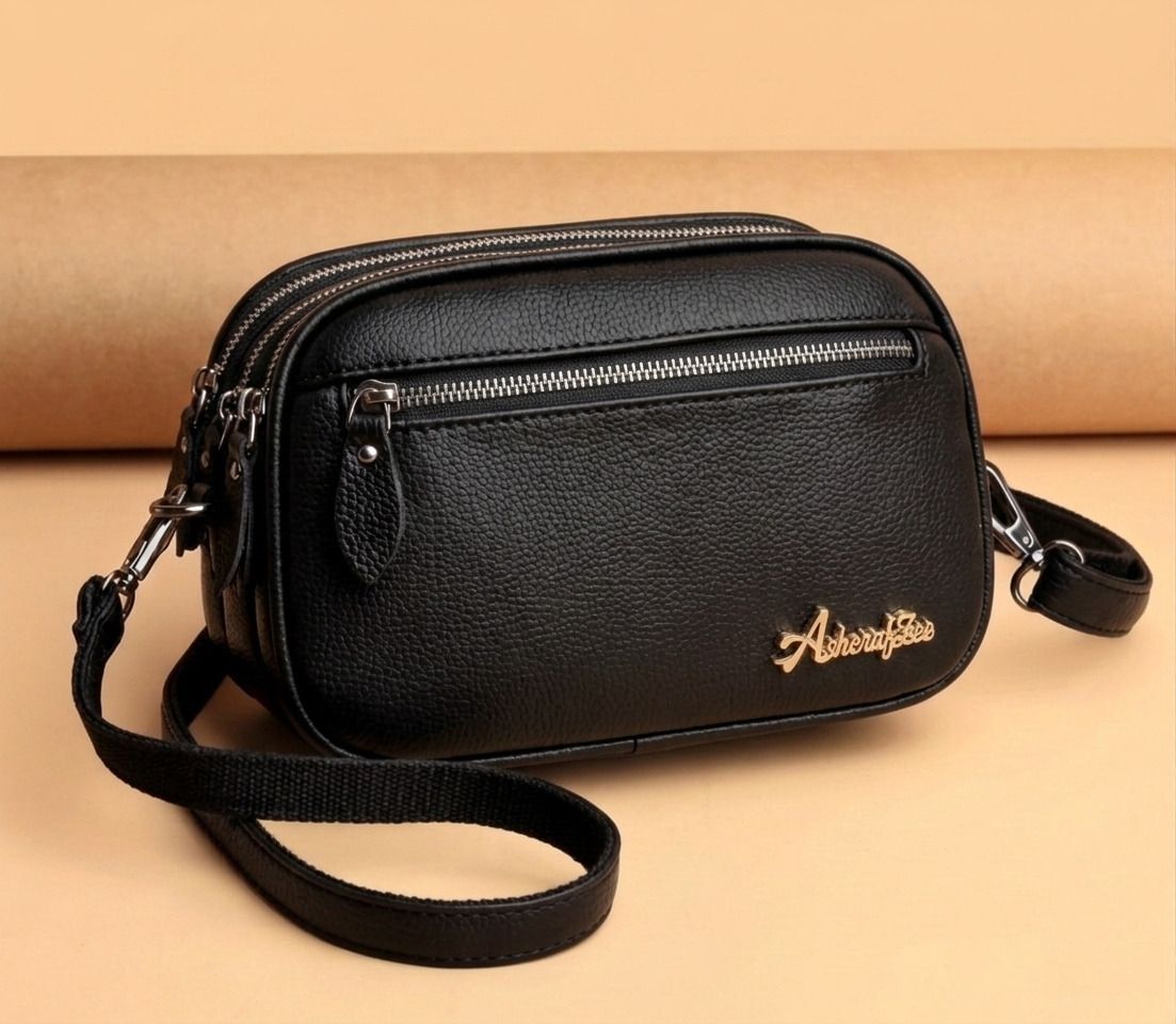 ashcrafzee Women Black Shoulder Bag-picture-5