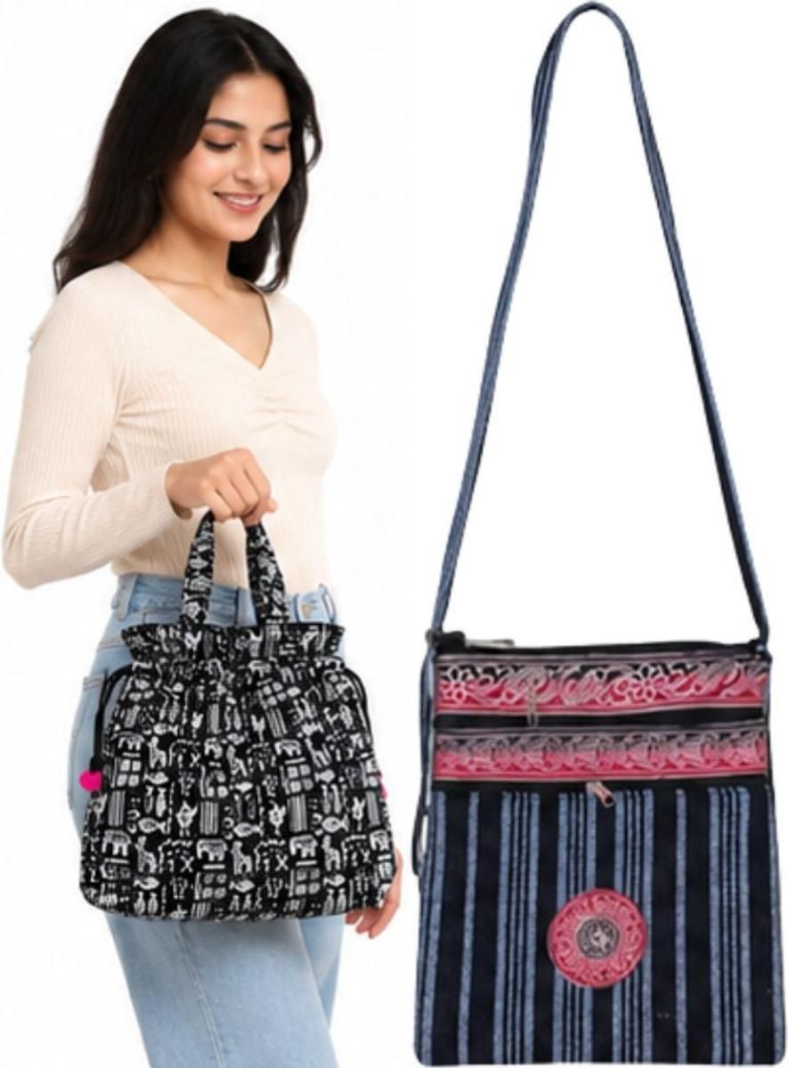 mohar Multicolor Women Sling Bag Simple Elegant Casual Sling Bag for Women-picture-22