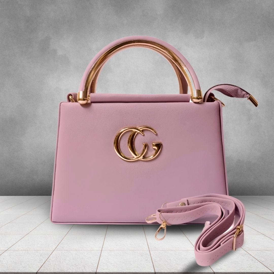 Pink Women Sling Bag Stylish Boxy PU Sling Bag for Women-image-32