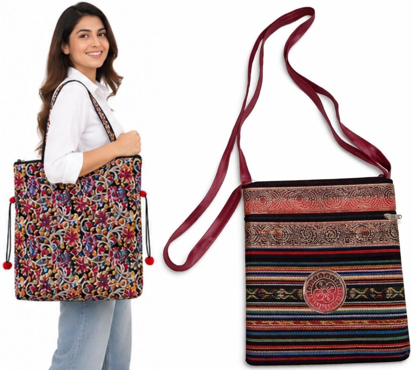 mohar Multicolor Women Sling Bag Simple Elegant Casual Sling Bag for Women-picture-8