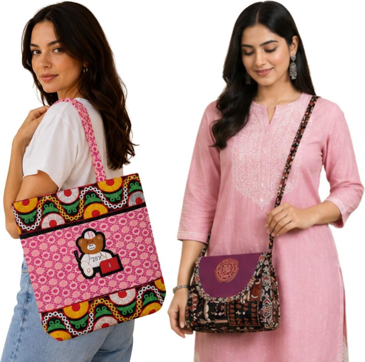 mohar Women Multicolor Sling Bag-picture-5