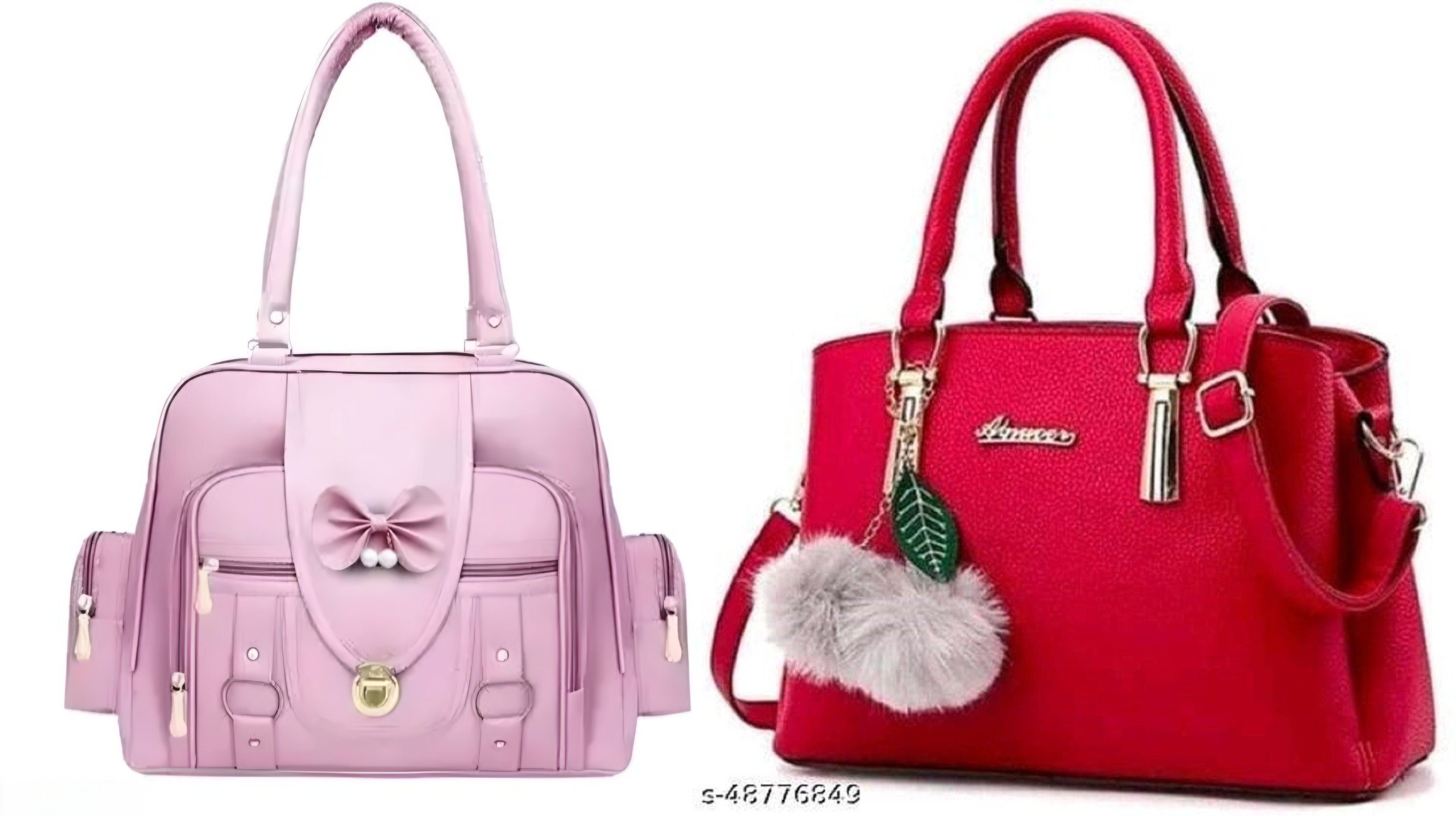 kgn fashion Women Pink, Red Messenger Bag-picture-12