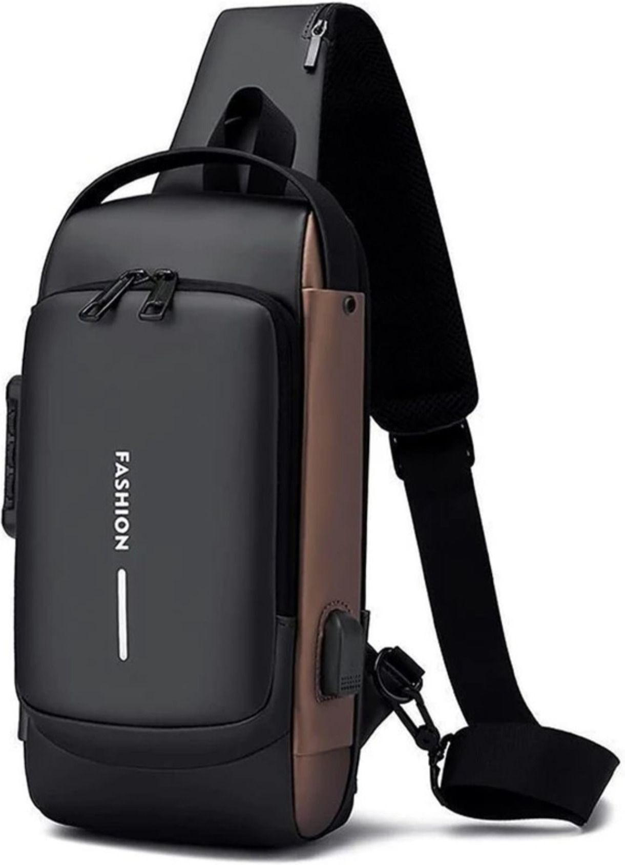 Multicolor Men & Women Sling Bag Shoulder Sling Bag for Men Cycling with Secure Pocket-image-1