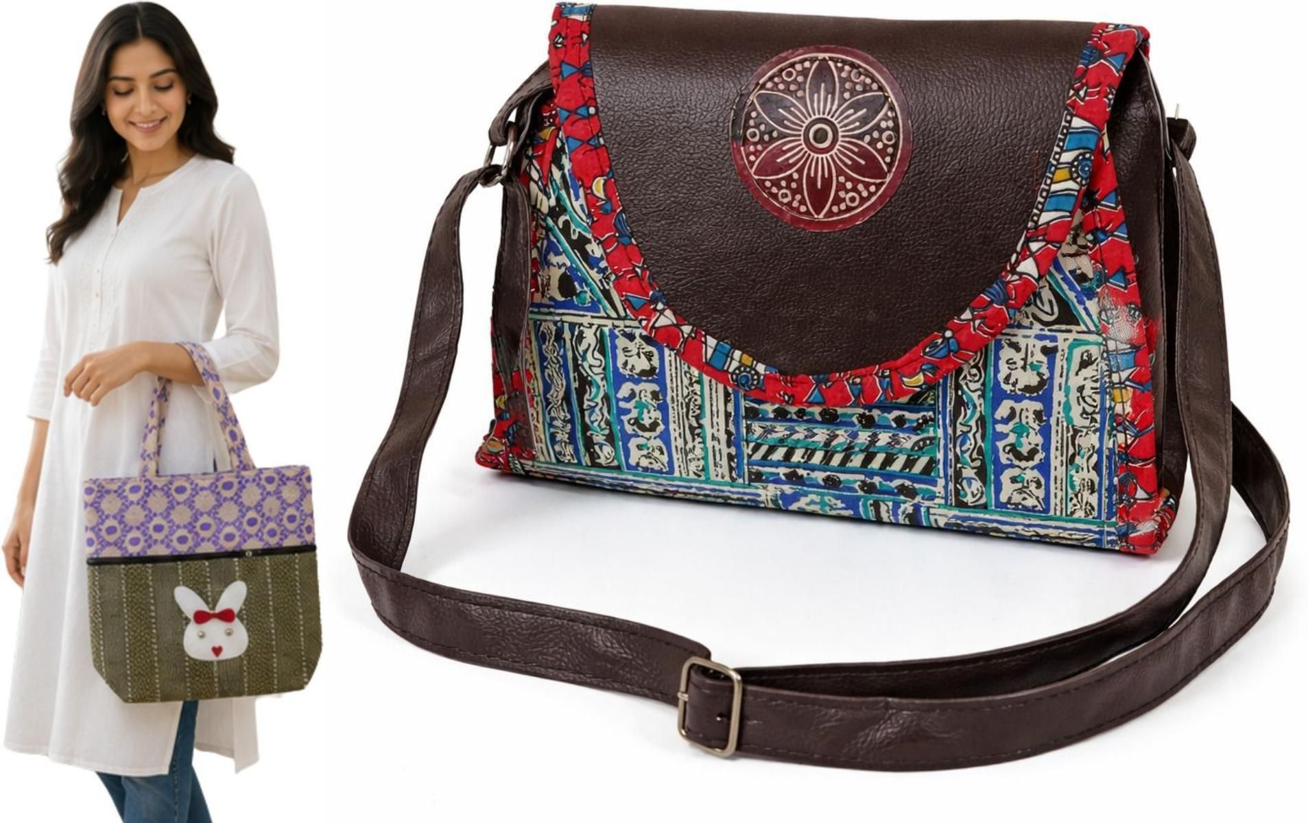 mohar Women Multicolor Sling Bag-picture-1