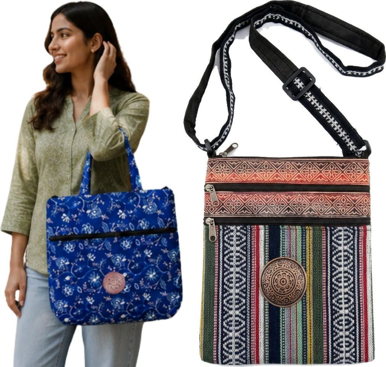 Multicolor Women Sling Bag Simple Elegant Casual Sling Bag for Women-image-44