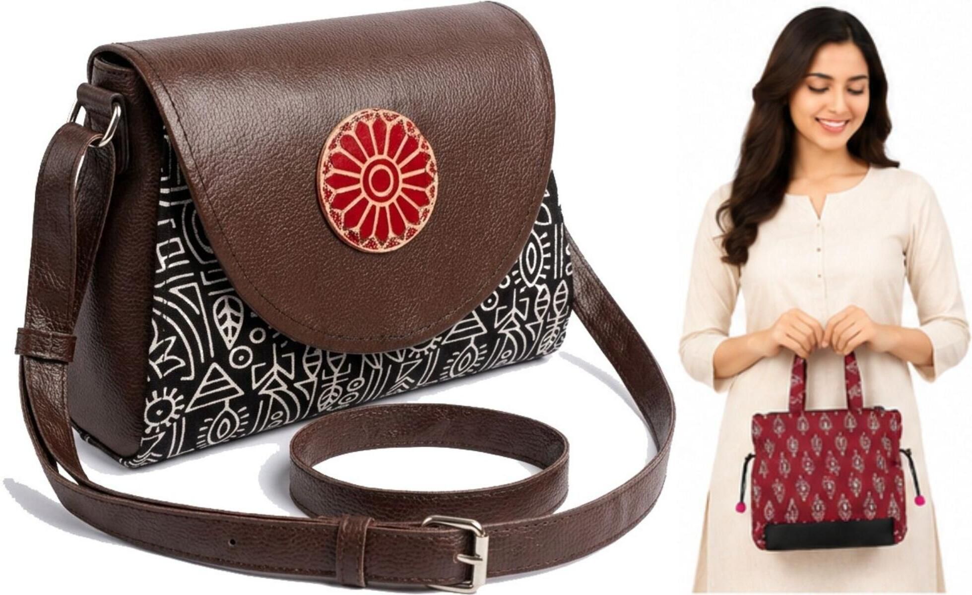 mohar Multicolor Women Sling Bag Simple Elegant Casual Sling Bag for Women-picture-45