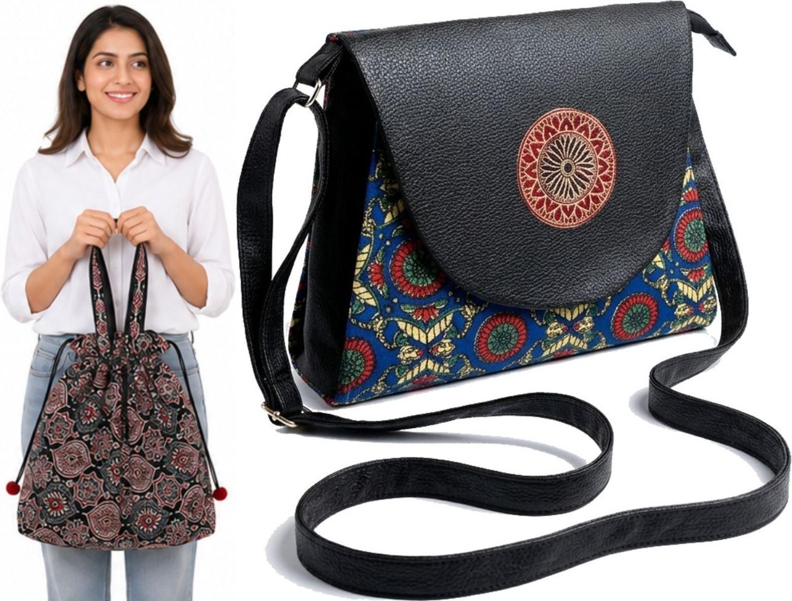 Multicolor Women Sling Bag Simple Elegant Casual Sling Bag for Women-image-48
