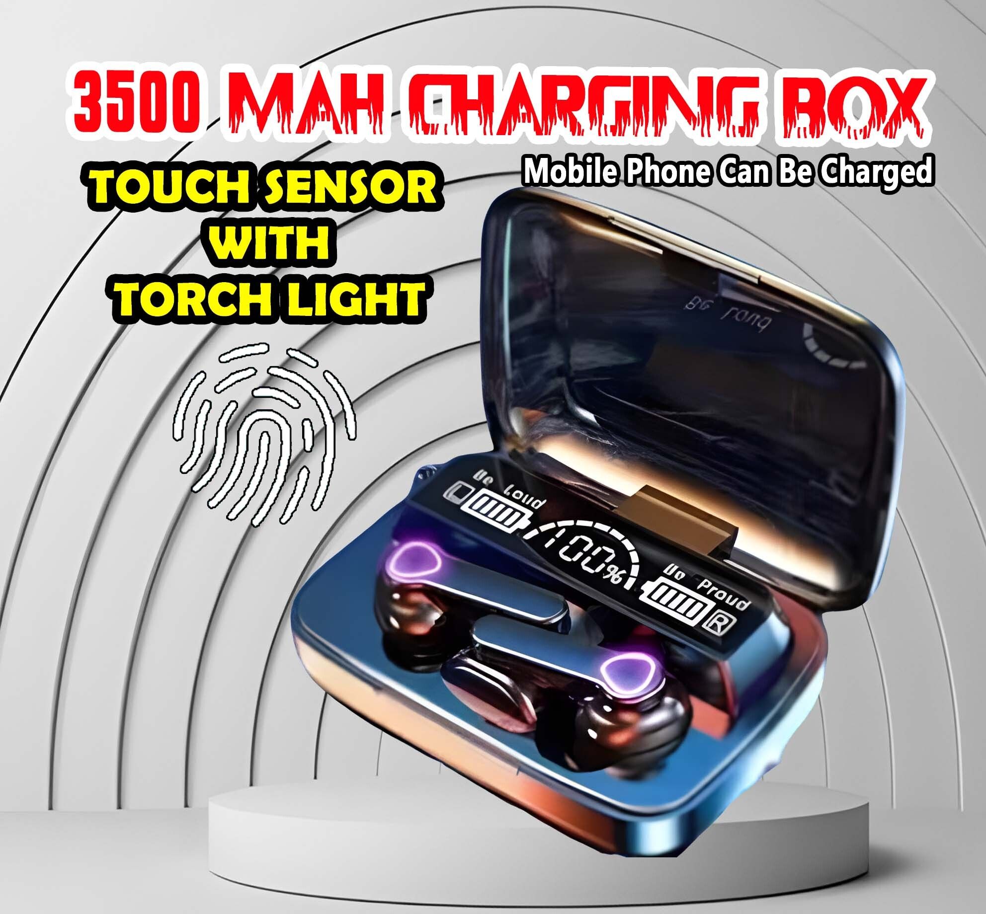 crecro M19 bluetooth earbuds headset wireless earphone 5.3 LED Display M10 Q121 Smart Headphones-picture-34