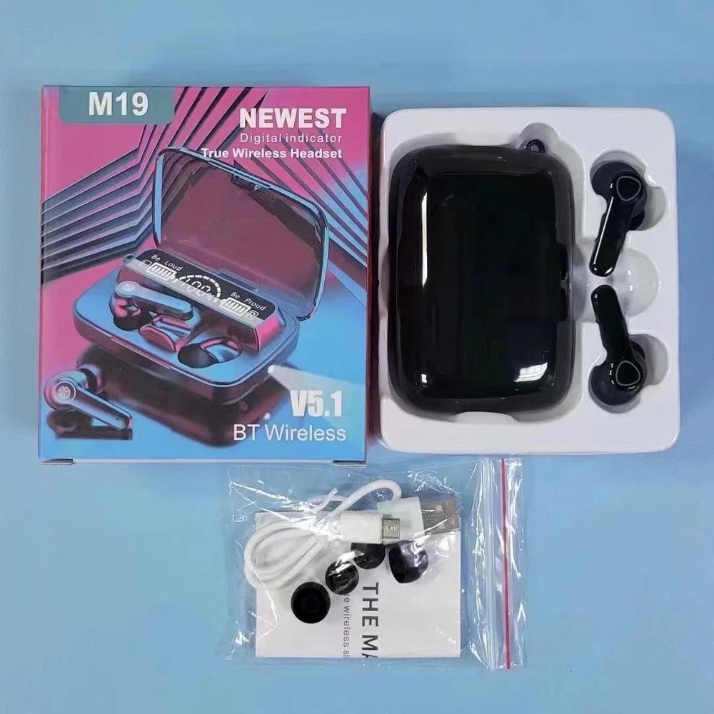 crezz m19 tws earbuds headset bluetooth NNv-24 Smart Headphones