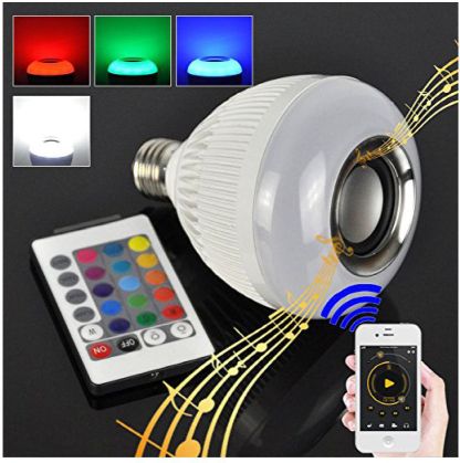 SACRO AT_801A_BULB BLUETOOTH SPEAKER COMPATIABLE WITH ALL SMARTPHONES|DEVICES Smart Bulb-image-48