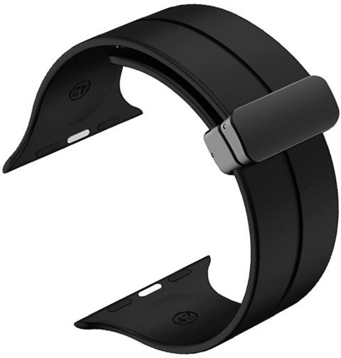 RUPELIK Silicone Magnet Buckle Strap Series 10,9,8,7,6,5,4,3,2,1,SE,SE2 49mm 45mm 44mm Smart Watch Strap-image-15