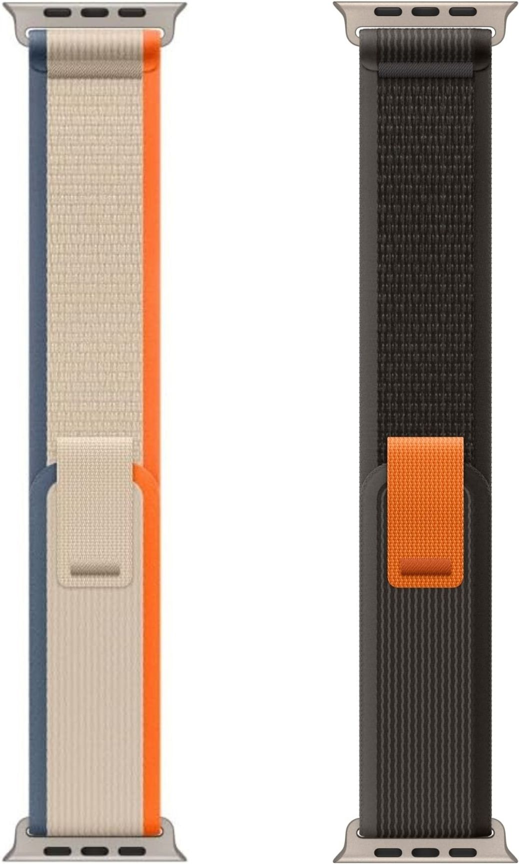 DARKFIT Trail Loop Bands/Straps Compatible with Watch 49mm 46mm 45mm 44mm 42mm, Adjustable Velcro Premium Strap for iWatch Ultra & Ultra 2 Series SE 10 8 7 6 5 4 3 2 1. (Only 2 Pcs Trail Loop Strap, Watch NOT Included) Smart Watch Strap (Black, Blue) Smart Watch Strap-image-26