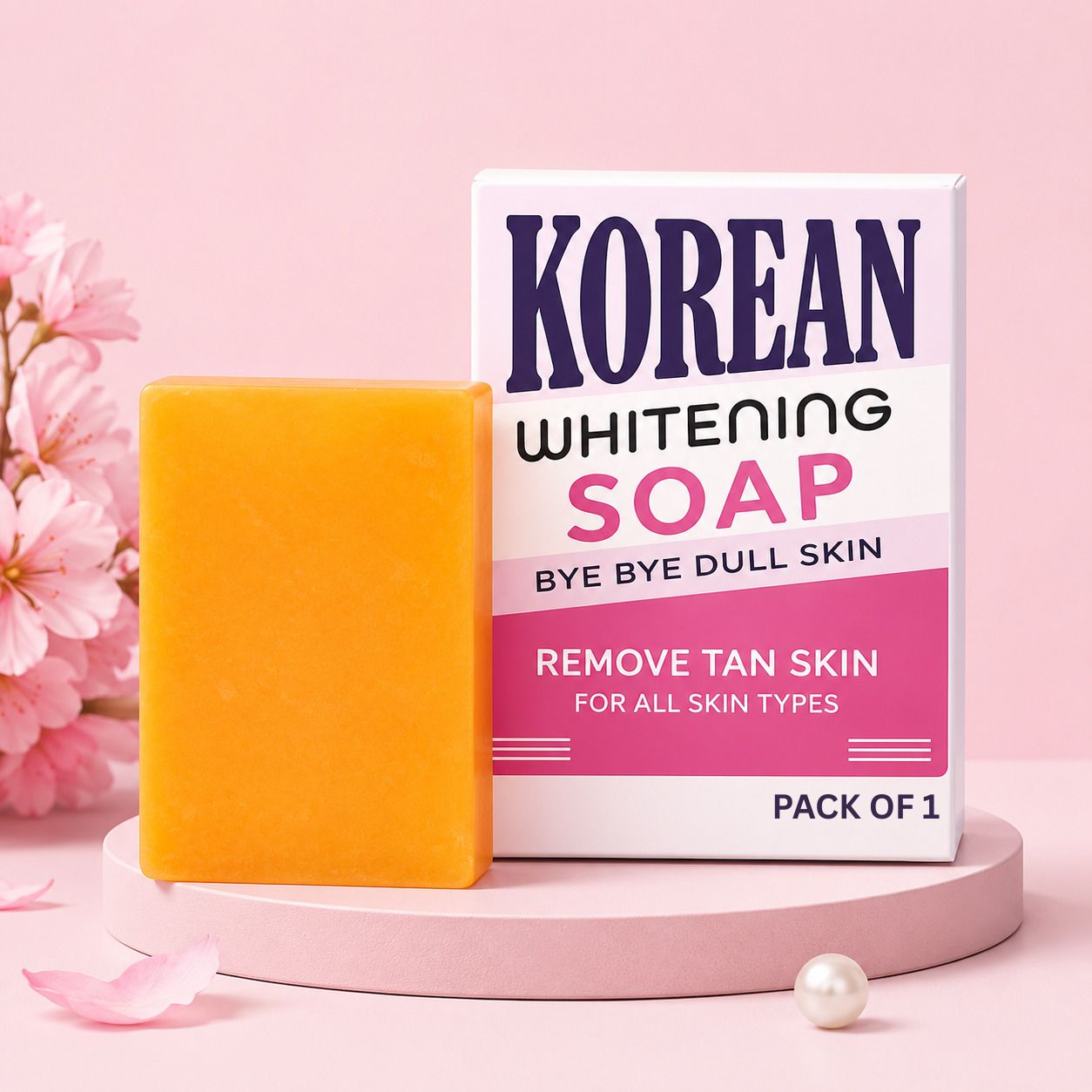 vvqvv Korean White Glow Cleansing Soap for Even Looking Skin Tone-picture-41