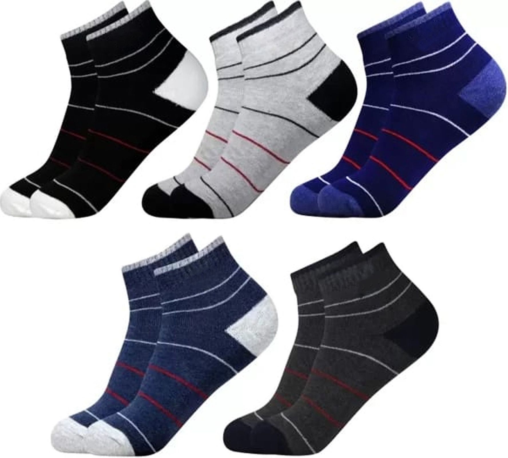 houseofcommon Men Striped Ankle Length-picture-17