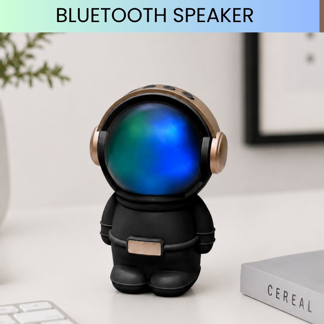 Clairbell Astronaut Bluetooth Speaker for Home Office Travel with Deep Bass EC308 20 W Bluetooth Home Theatre-picture-44