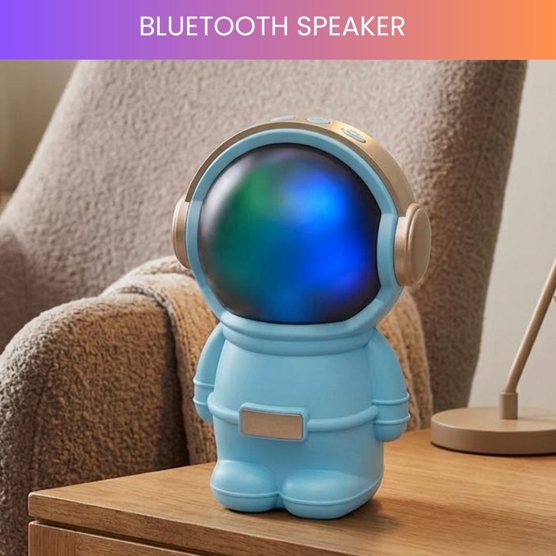 FRONY Astronaut Bluetooth Speaker for Home Office Travel with Deep Bass FV384 20 W Bluetooth Home Theatre-picture-46