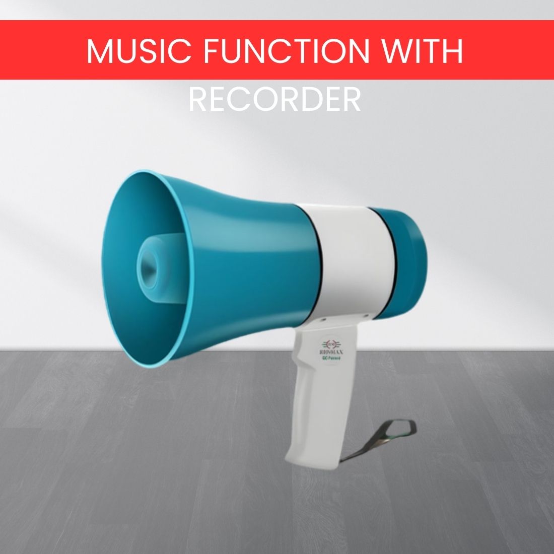 sacro King Bhopu with High Volume Speaker, Battery Backup and Recording FeatureQ499 Handheld Megaphone and Rechargeable Siren Loudspeaker With USB/Memory CardL446 Outdoor PA System-picture-36
