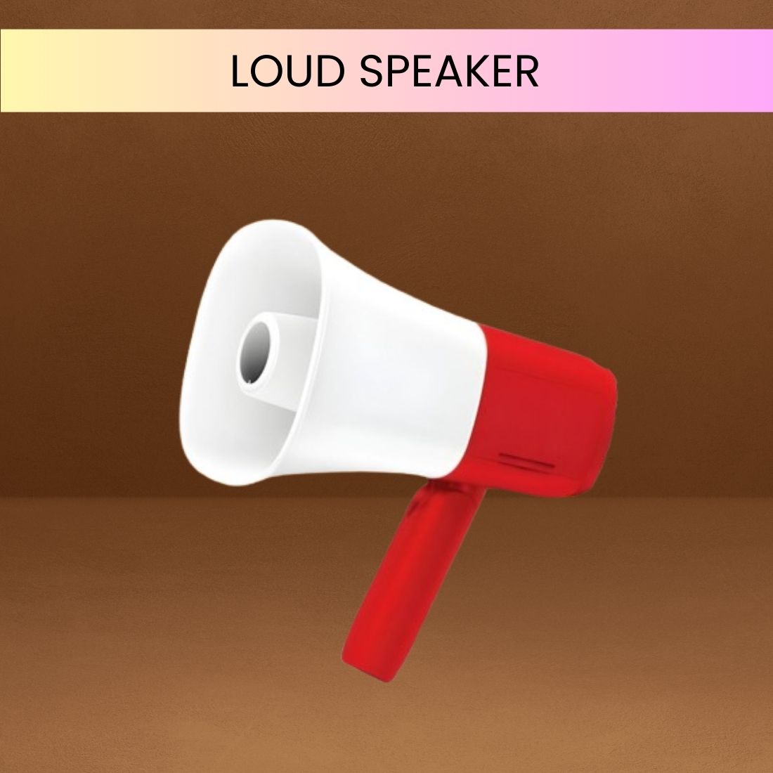 clairbell King Bhopu Megaphone Siren Loudspeaker Music Function With Adjustable HandleS275 King Bhopu Megaphone Siren Loudspeaker Music Function With Adjustable HandleI275 Outdoor PA System-picture-15