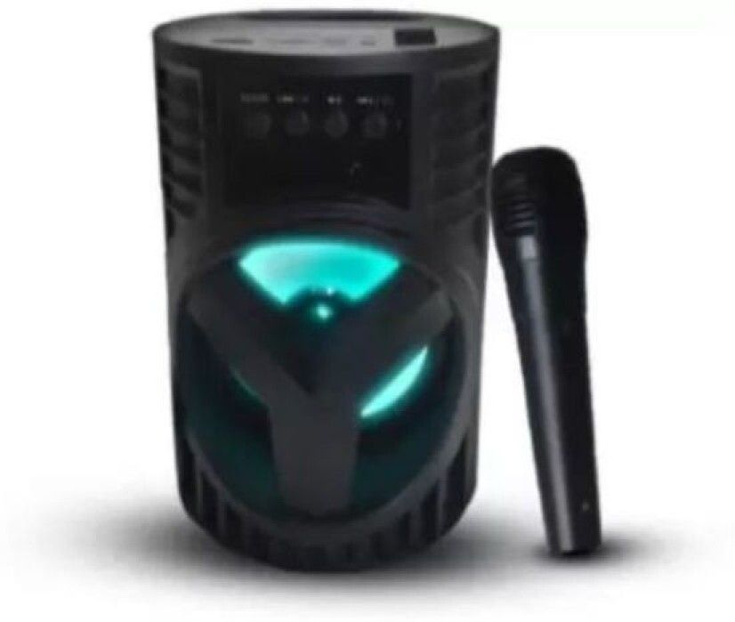 ENMORA WS-04 Mic Speaker for Home Office Party Bluetooth ukj23 56 W Bluetooth Party Speaker-image-40