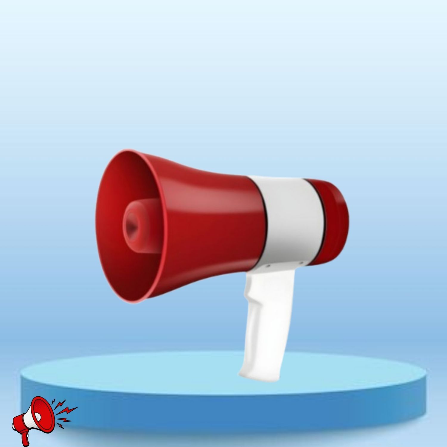 Handheld Megaphone with Siren, Microphone & Rechargeable for Outdoor EventsA455 Megaphone Portable Megaphone Siren Loudspeaker Function &Long Battery BackupA455 Outdoor PA System-image-41