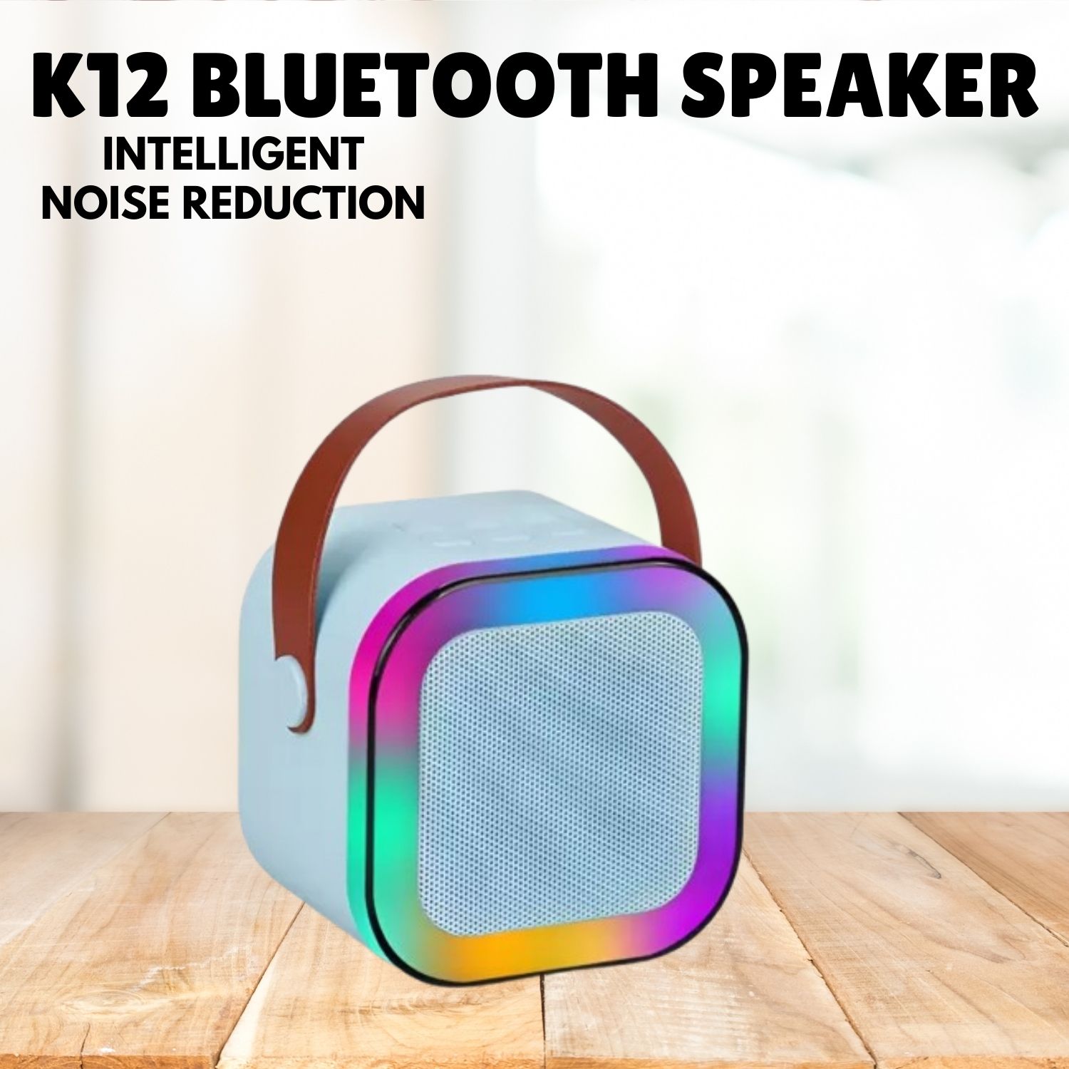 FRONY W-12 (PORTABLE BLUETOOTH SPEAKER) Dynamic Thunder Sound With RGB LightB200 10 W Bluetooth Speaker-image-26