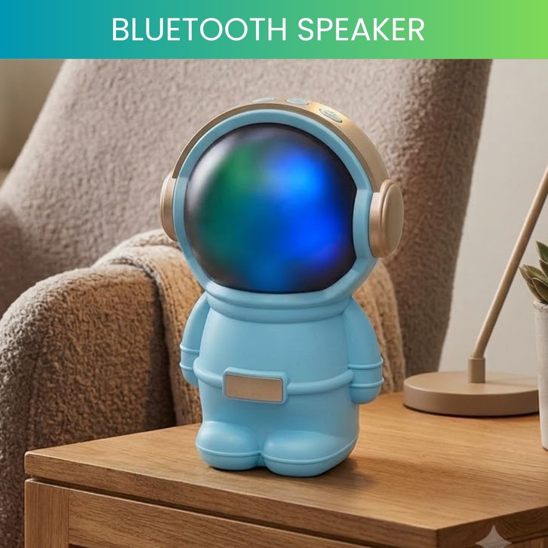 Clairbell Astronaut Bluetooth Speaker for Home Office Travel with Deep Bass EX92 20 W Bluetooth Home Theatre-picture-39