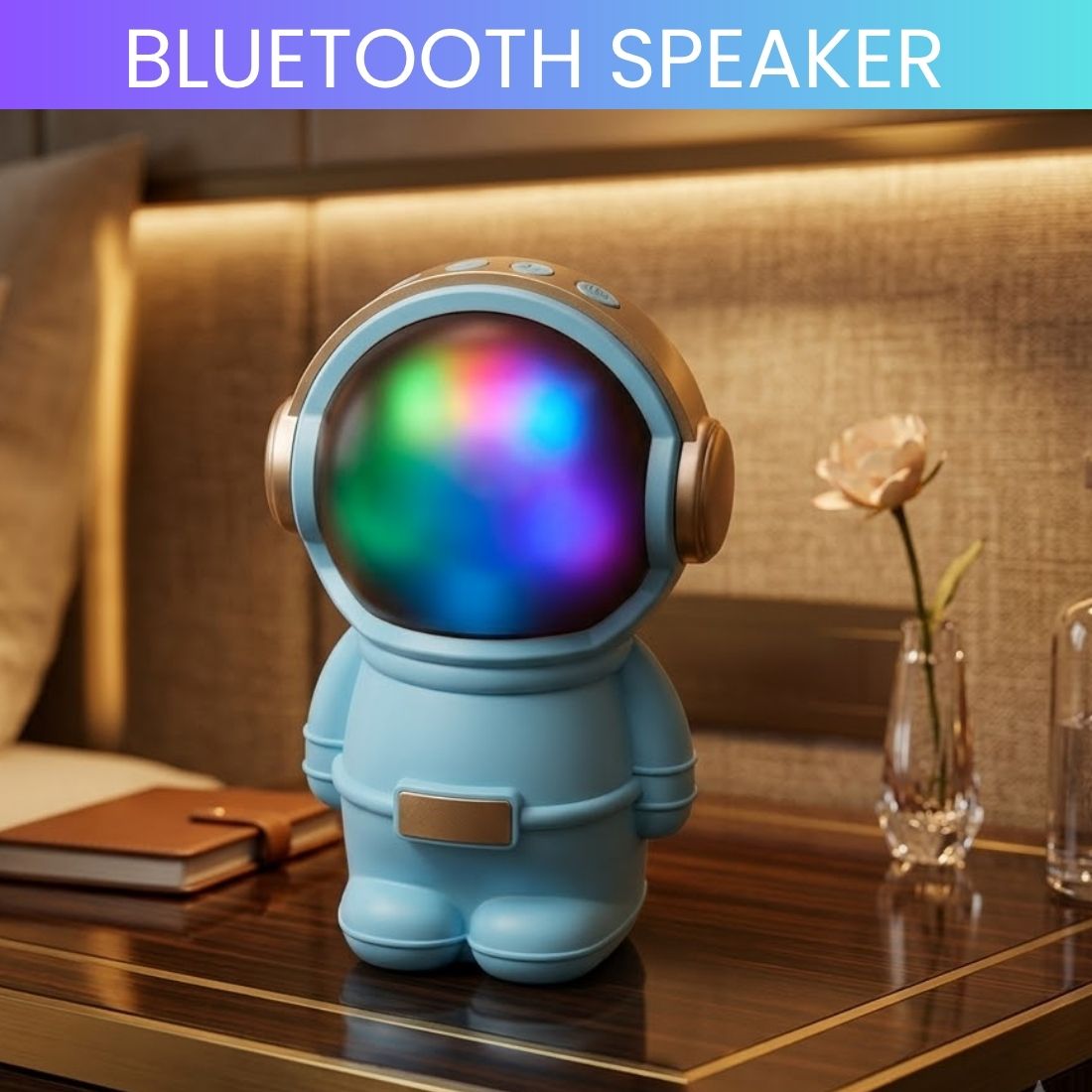 Clairbell Astronaut Bluetooth Speaker for Home Office Travel with Deep Bass EX157 20 W Bluetooth Home Theatre-picture-47