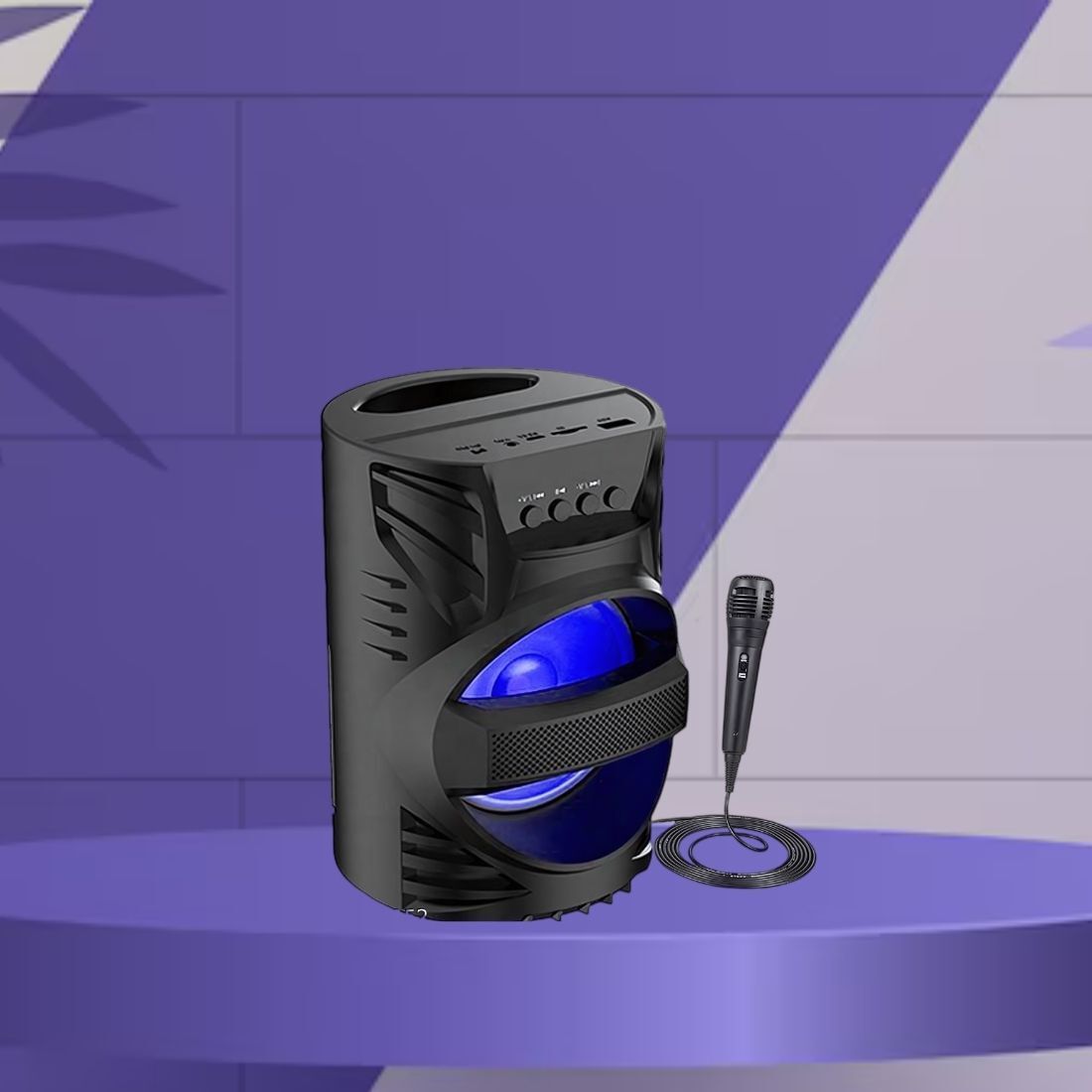 Clairbell DJ Box Speaker with FM Radio, Mic & USB Pen Drive 5W Bluetooth SpeakerMU385 5 W Bluetooth Party Speaker-image-33