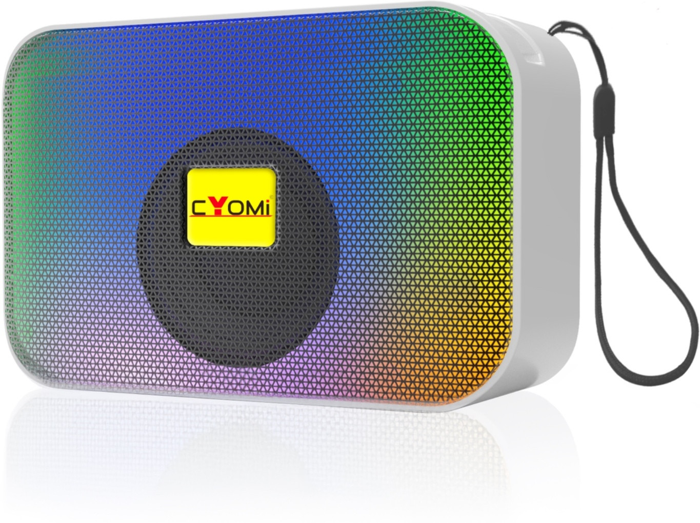 CYOMI V5.1 Wireless Portable Speaker with RGB Lights - 8H Playtime, Immersive Audio 5 W Bluetooth Speaker image 1